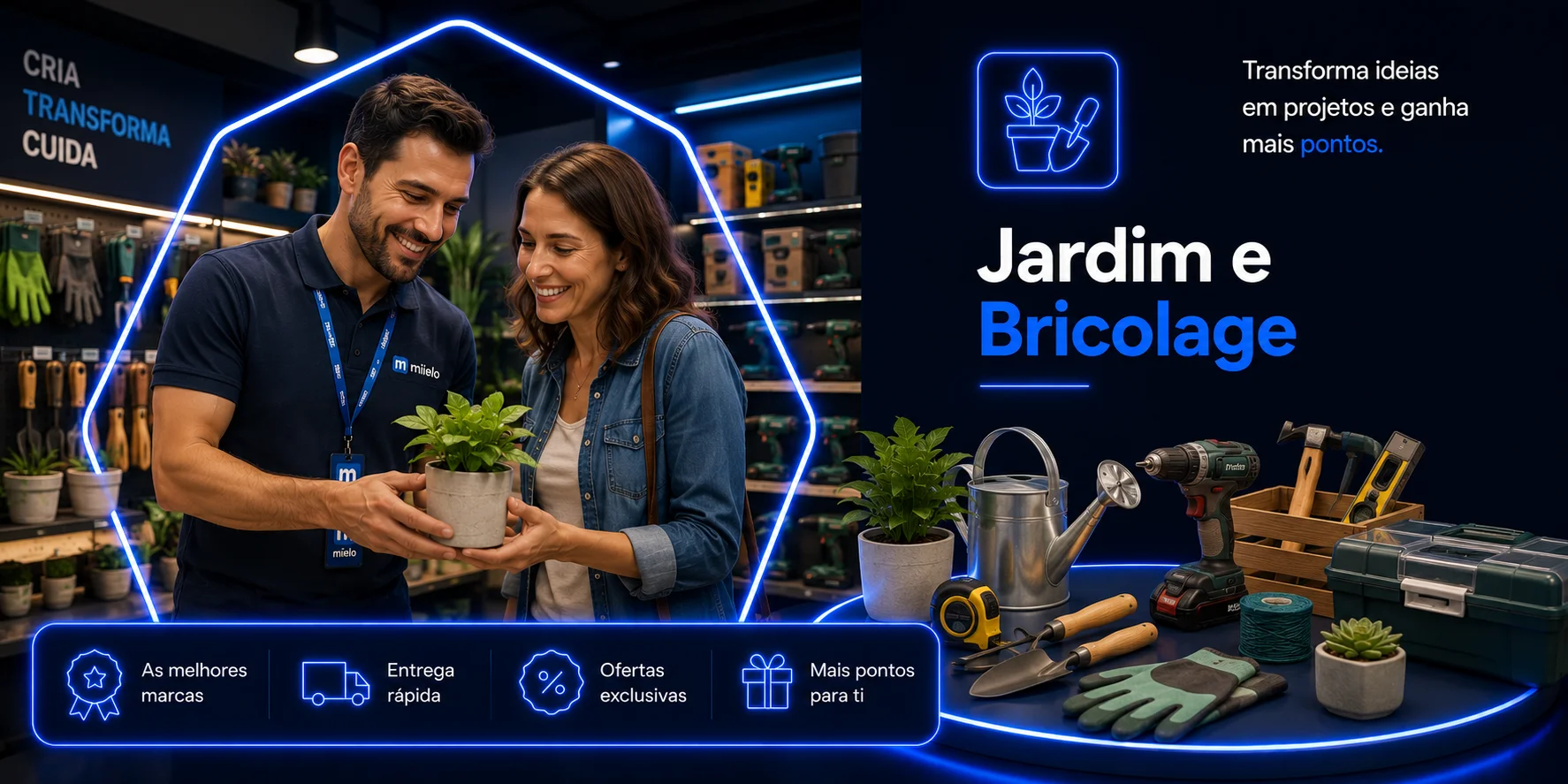 Categoria Miielo Jardim e Bricolage
